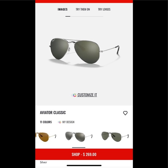 ***. SOLD***. BNIB ray ban aviators with case - Picture 2 of 2